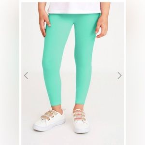 Teal Soft Leggings by Fabkids